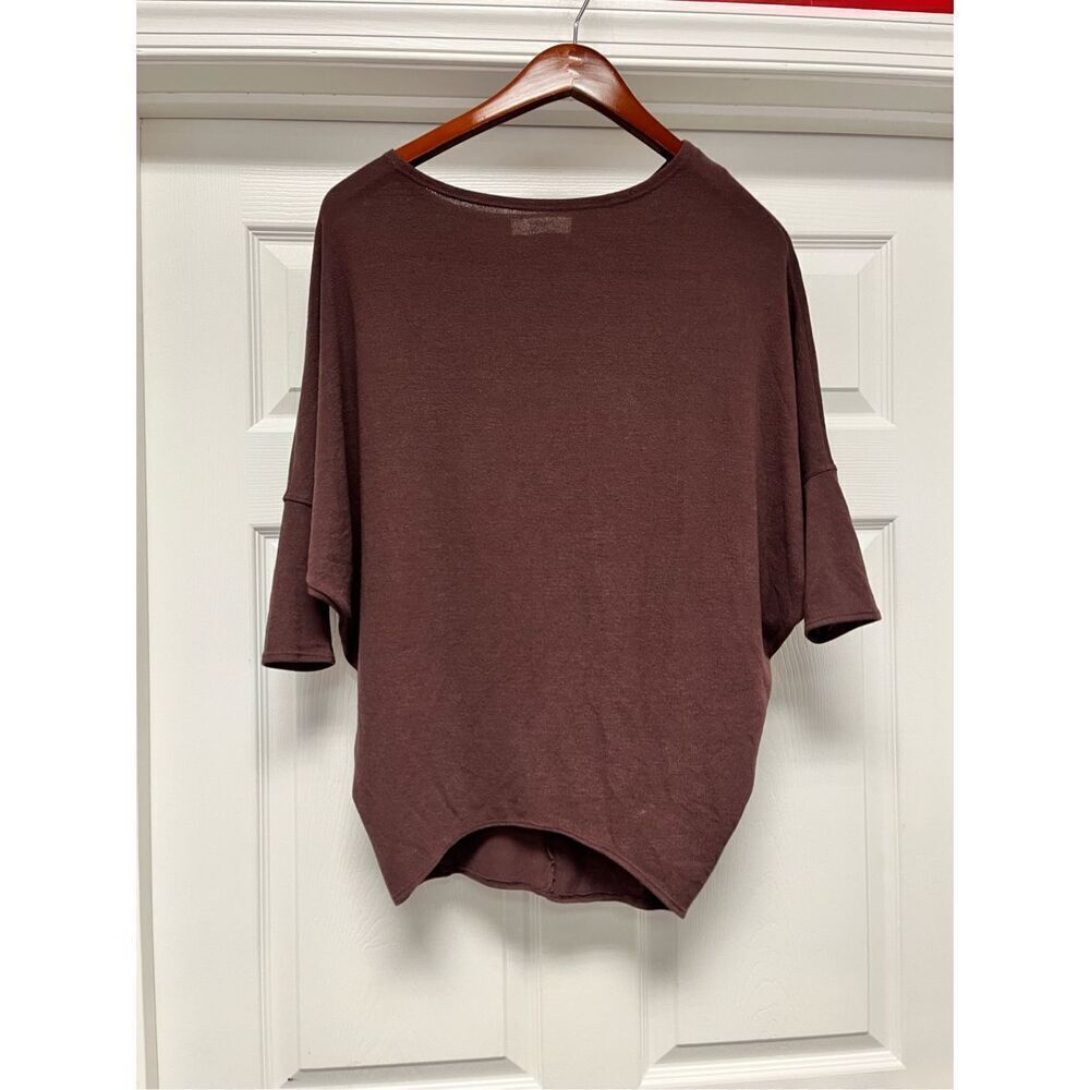 Jolie Plum Batwing Loose Lightweight Sweater sz S NWOT - Picture 1 of 6